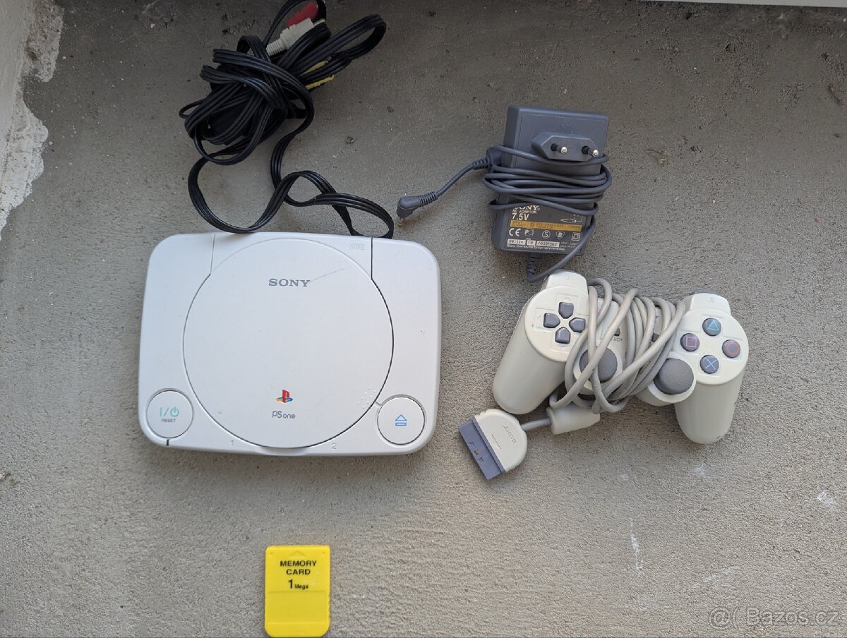 PlayStation 1 PS1 PSone + ovladač