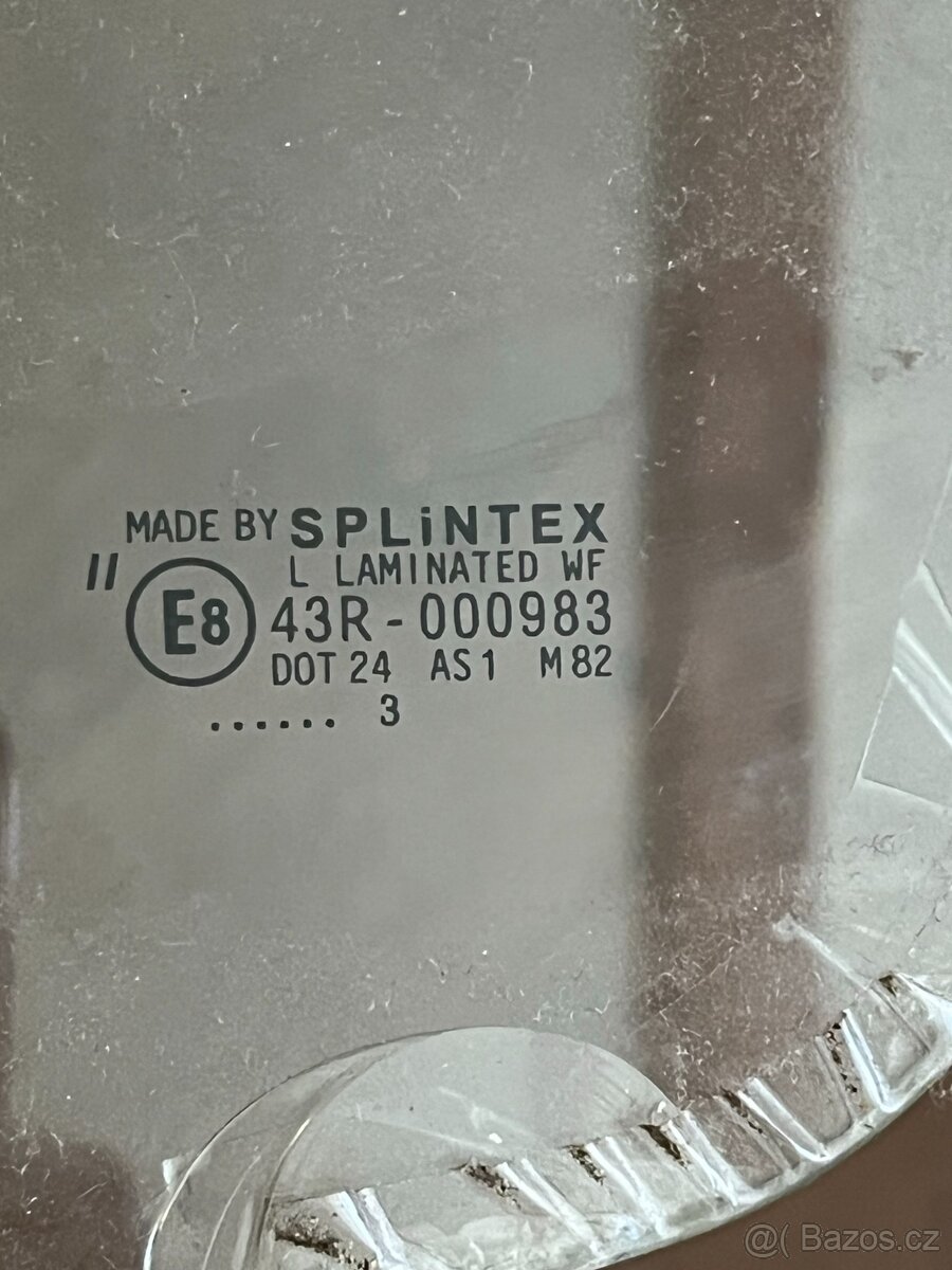 Přední nové sklo Škoda RAPID 130-136 / garde
