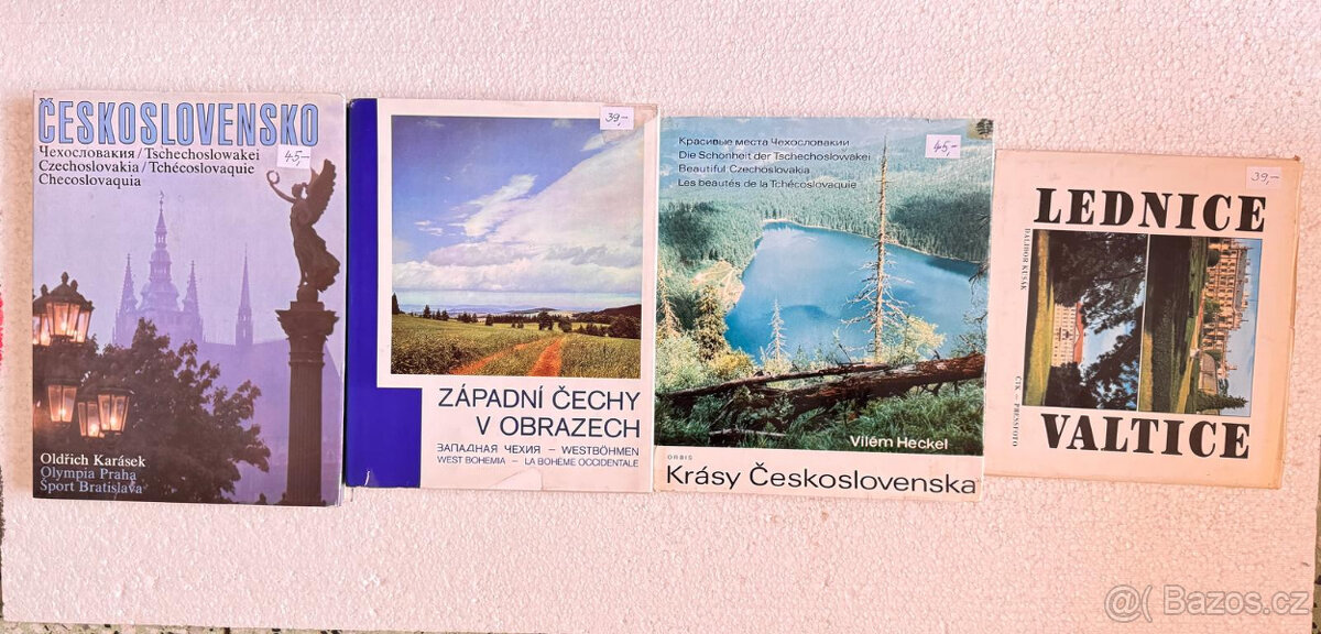 Obrazové publikace (4 ks) viz popis
