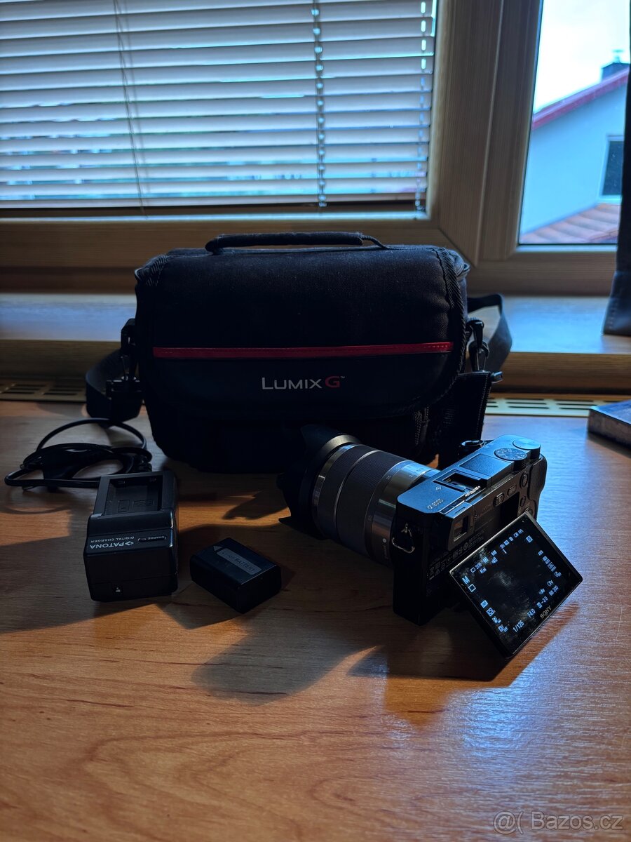 Sony a6000 + objektiv 18-55 f3,5-5,6