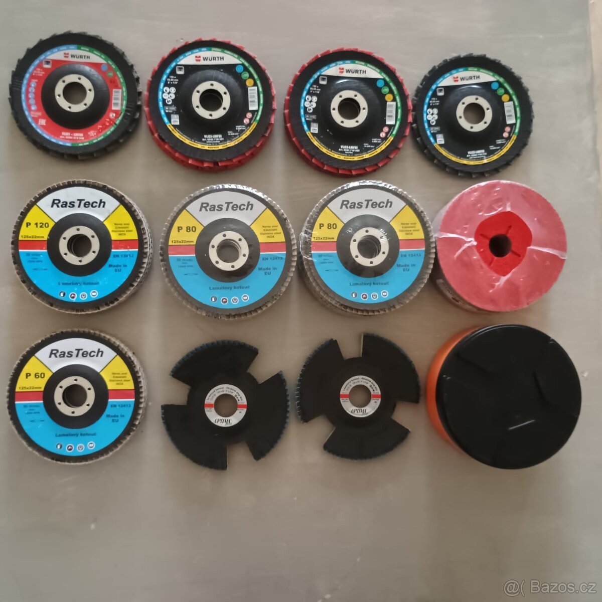 Řezné a brusné kotouče pro úhlovou brusku 125