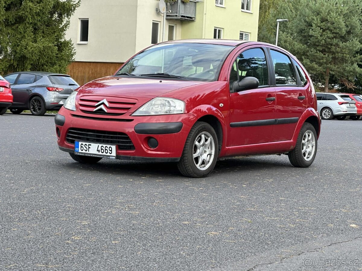 Citroën C3 1,1i 2007 levné auto s novou STK