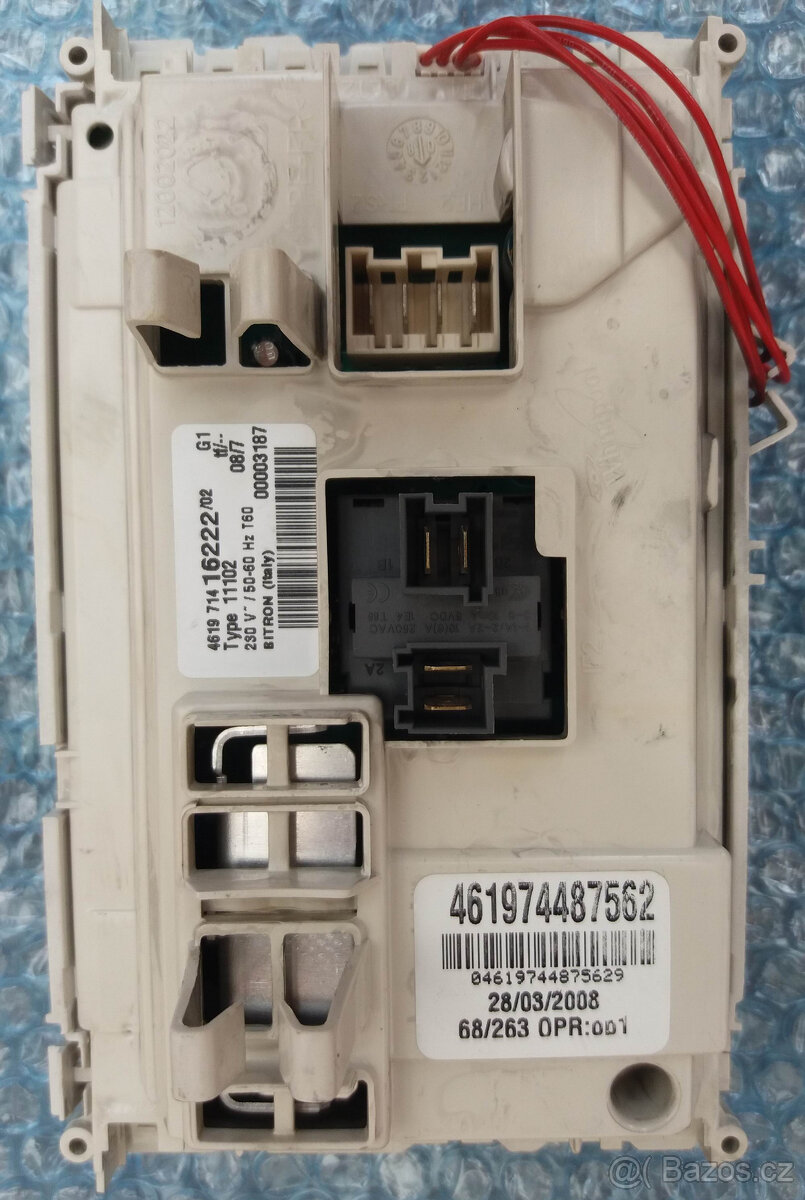 Prodám díly do pračky Whirlpool Steam 1400 (8592 938 10000)