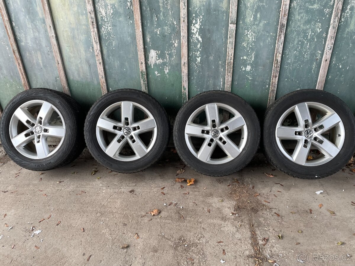 Originál Zimní kola 19" VW Touareg 2016, 265/50/19