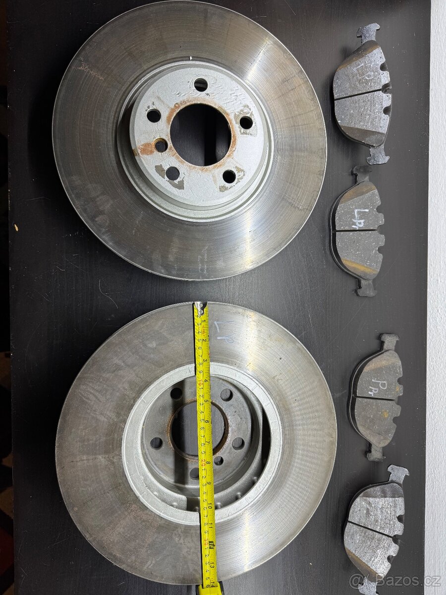 Kompletní brzdy ZIMMERMANN 356mm z BMW X5 E53 4.8is