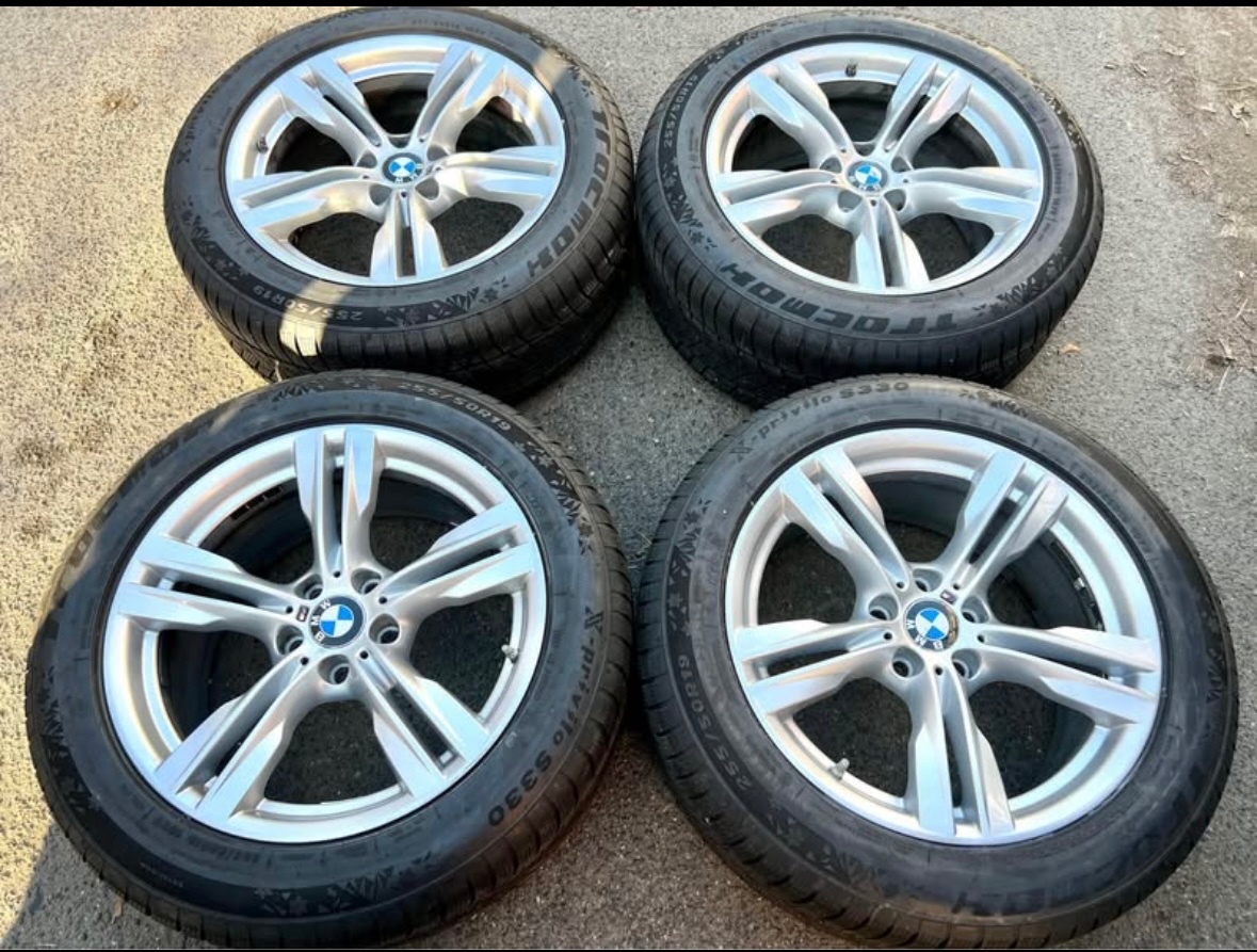 X5 F15 X6 F16 Bmw r19 M-paket Bmw 19" Bmw 5x120 Zimní