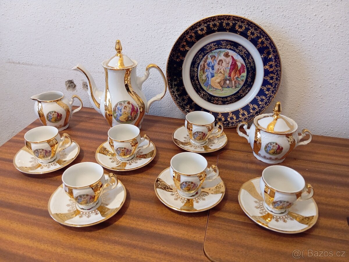 Čajový servis.