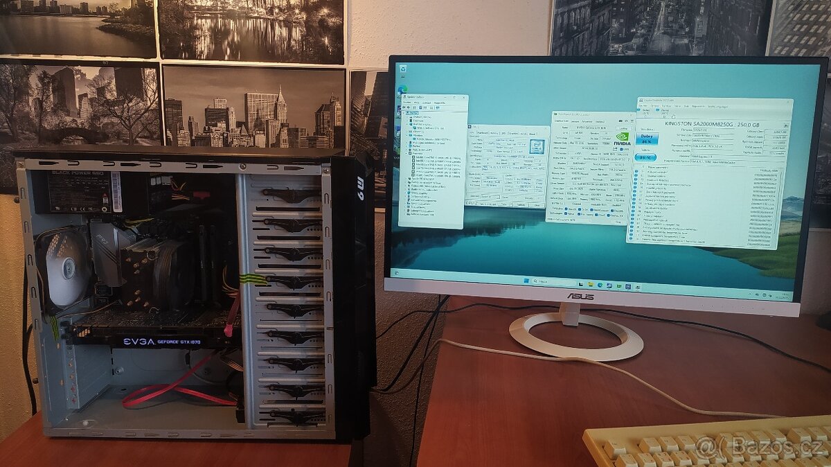 Herní PC - i5 9400F, GTX 1070 8GB, 16GB DDR4, SSD NVMe