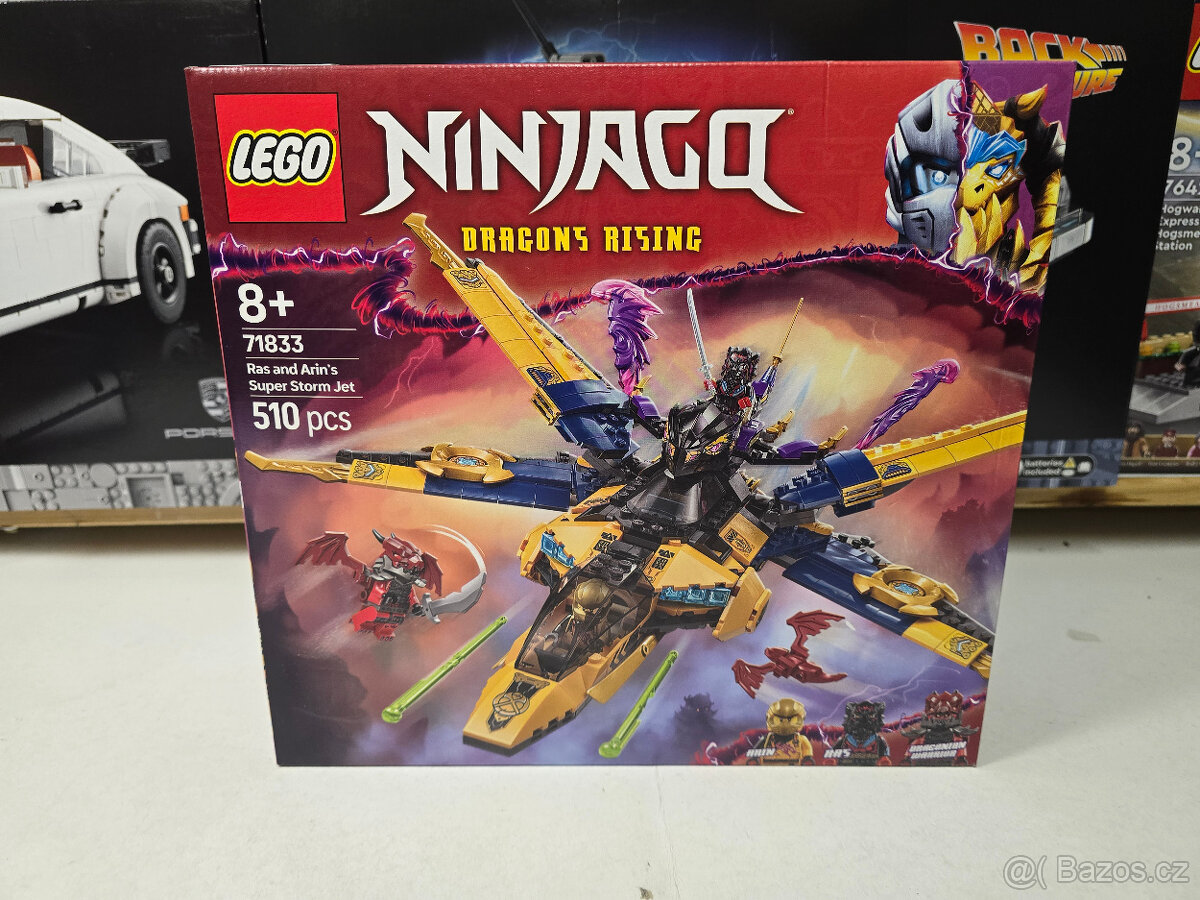 LEGO® NINJAGO® 71833 Ras, Arin a superbouřkové letadlo
