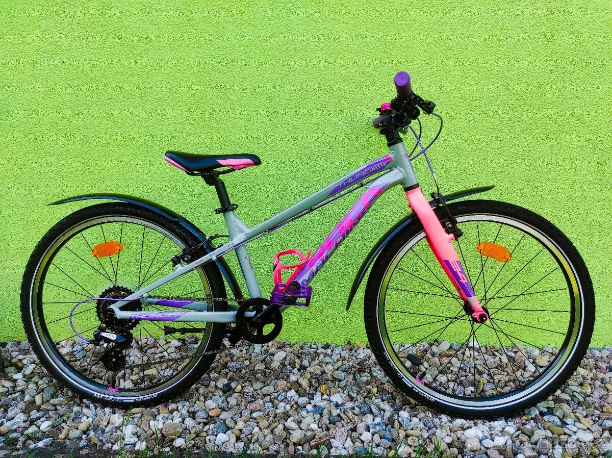 Značkové dětské kolo Rock Machine 24" Thunder