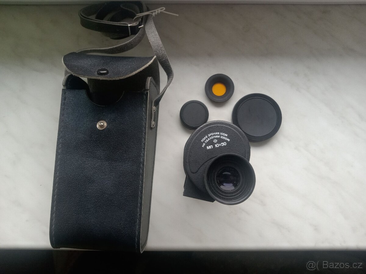Sovětský dalekohled monokular MP 10x50