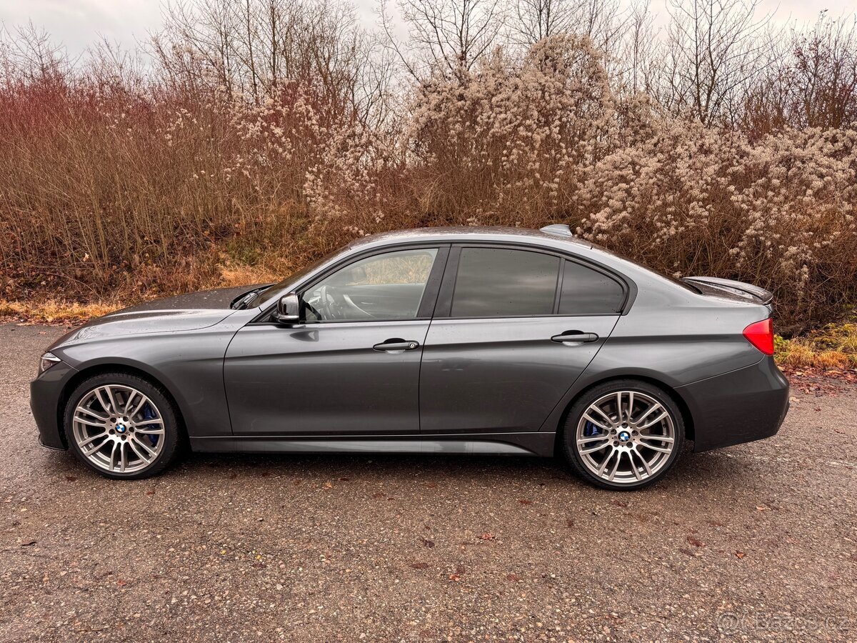 BMW 335d F30, 230 kW, M paket, nízký nájezd.
