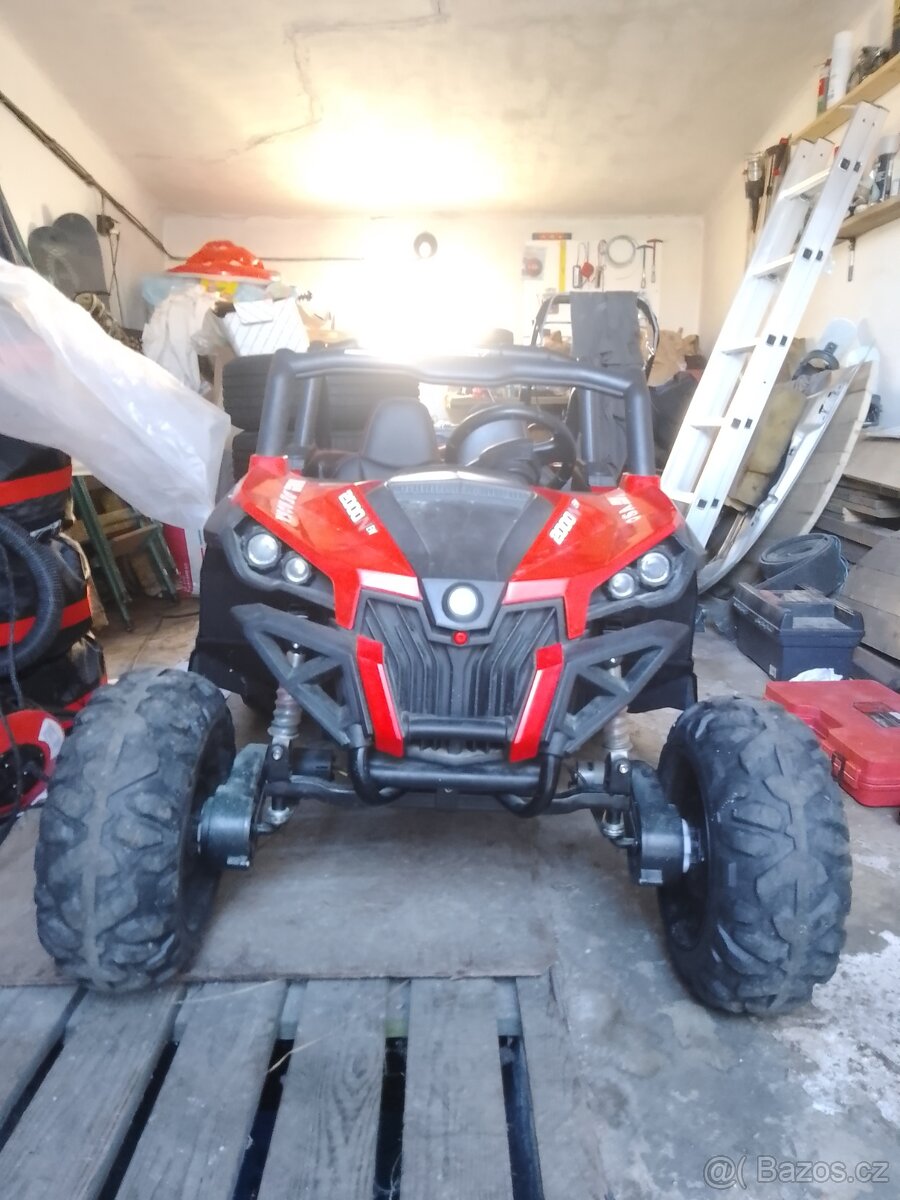 El. dětské terénní auto UTV-MX