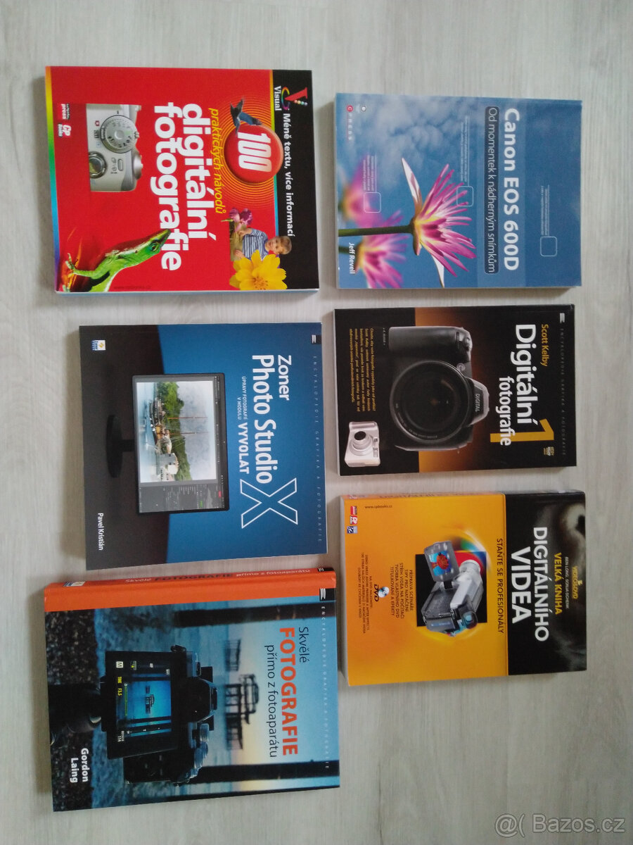 Knihy o fotografování