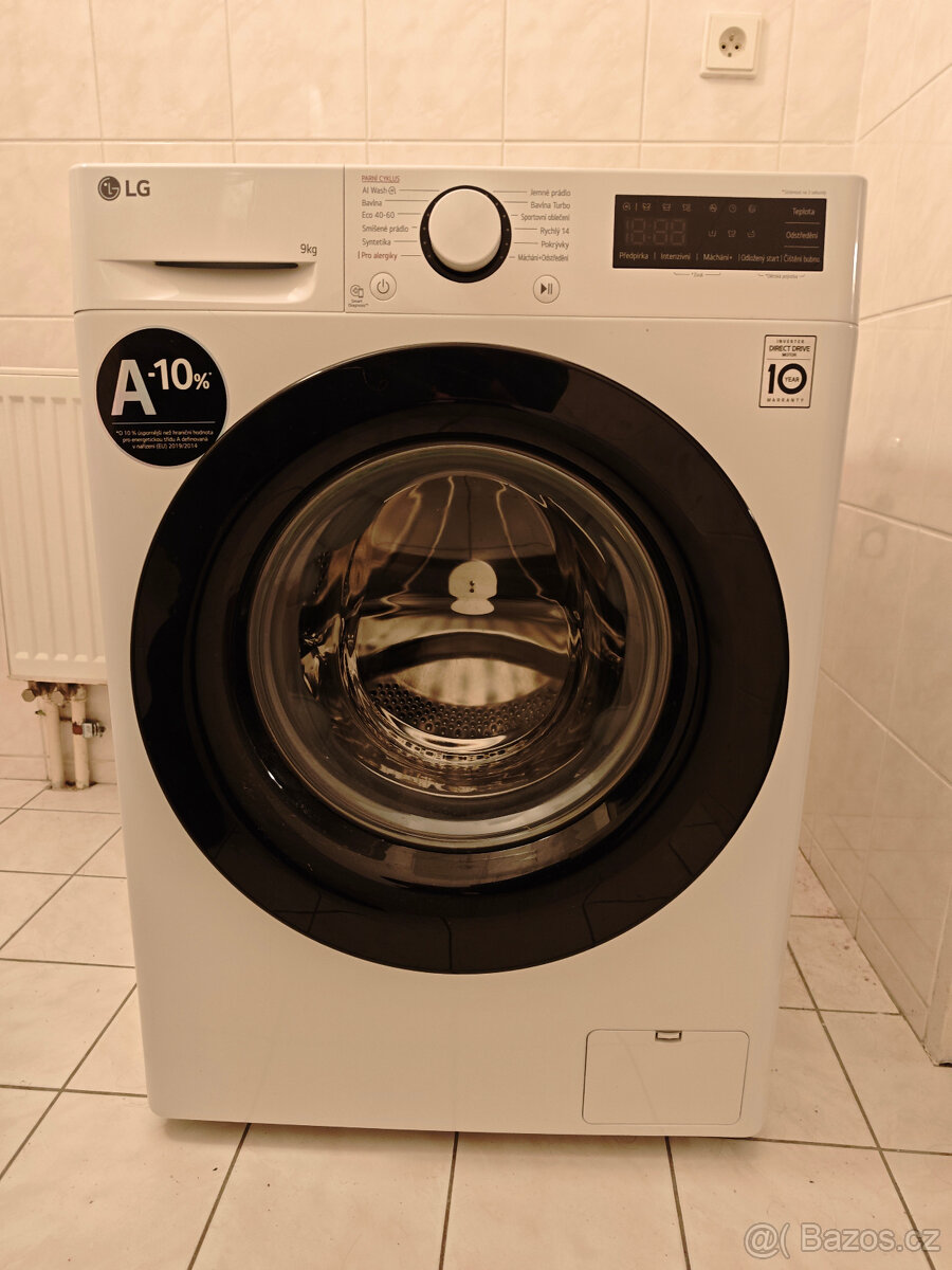 Pračka LG FSR5A94WL - 9 kg, v záruce
