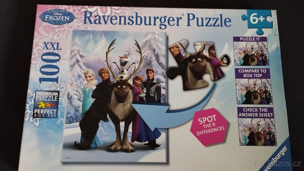 Puzzle Ledové království 6+