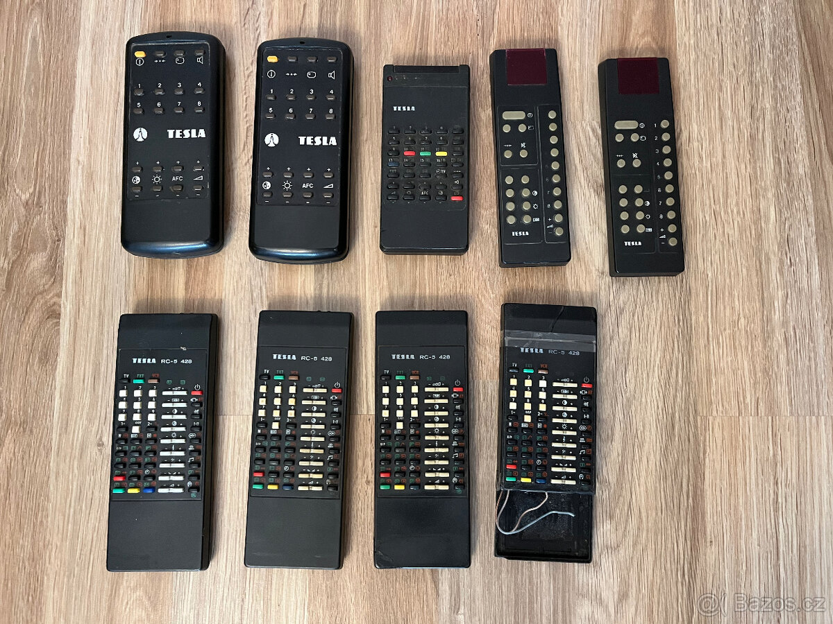 Dálkové ovladače Tesla