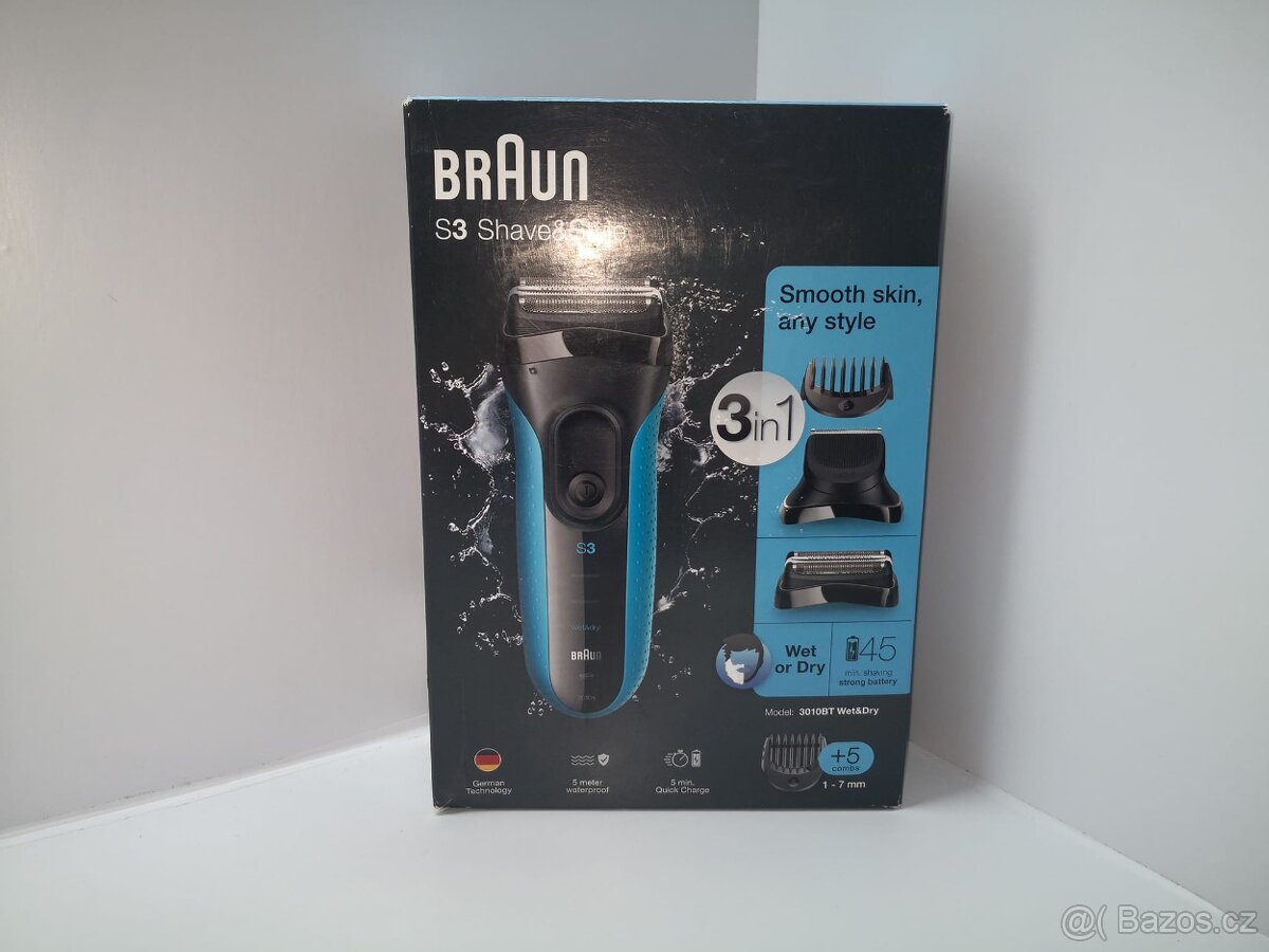 Holící strojek Braun Series 3 - Nový