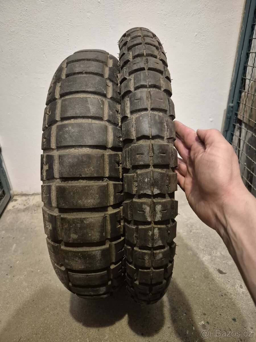 150/70 R18 + 90/90/21 Pirelli Rally STR // 6mm // 11/23