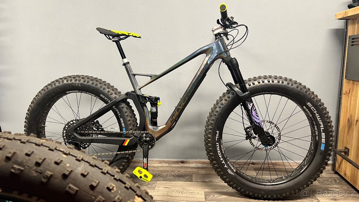 fatbike SILVERBACK SYNERGY FS carbon - L