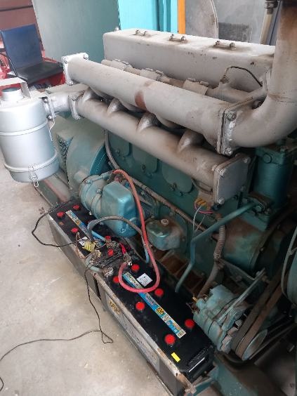 generátor o výkonu 44,2kW z roku 1990