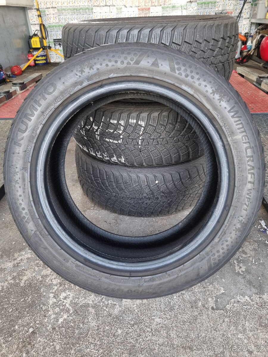 KUMHO WP71 Runflat 225/50 R17 94V DOT 2021 4ks, 4x5,5mm