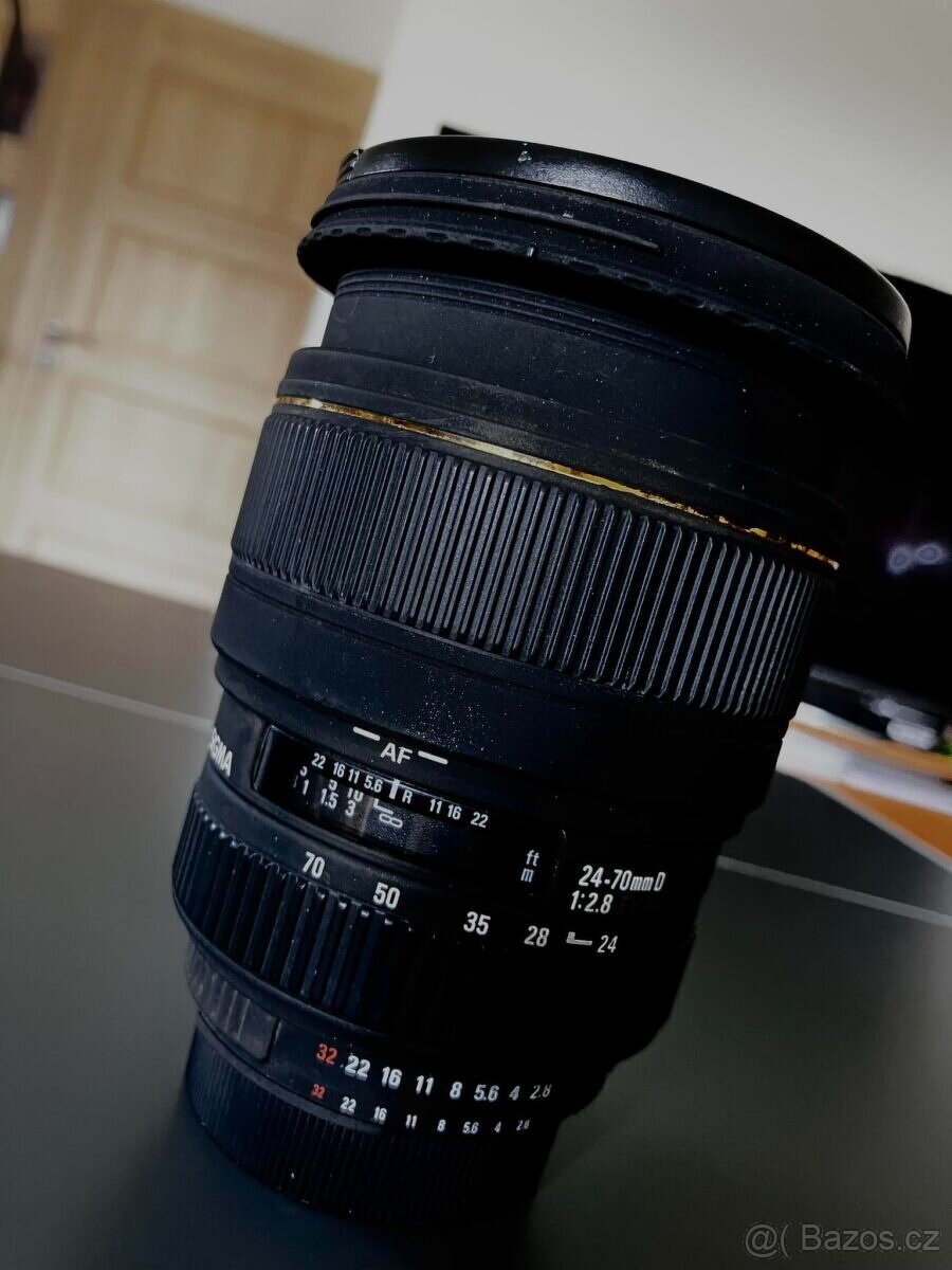 obj. Sigma AF 24-70mm f2,8D EX DG