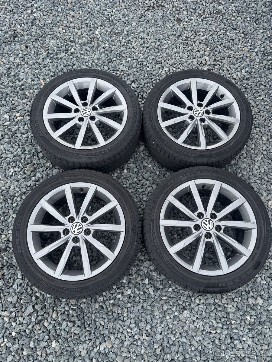 Letní sada ALU kol VW 215/45r16 5x100