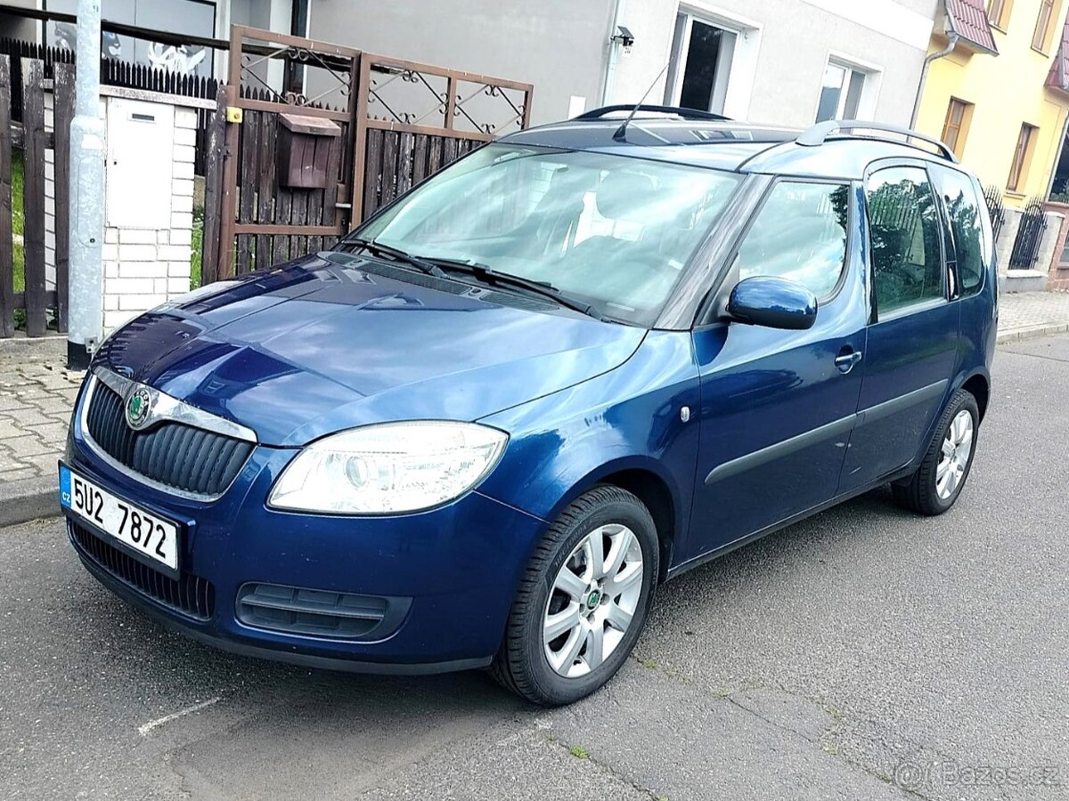 Škoda Roomster 1,2i/51Kw, původ ČR, servisovaný, 121.000Km