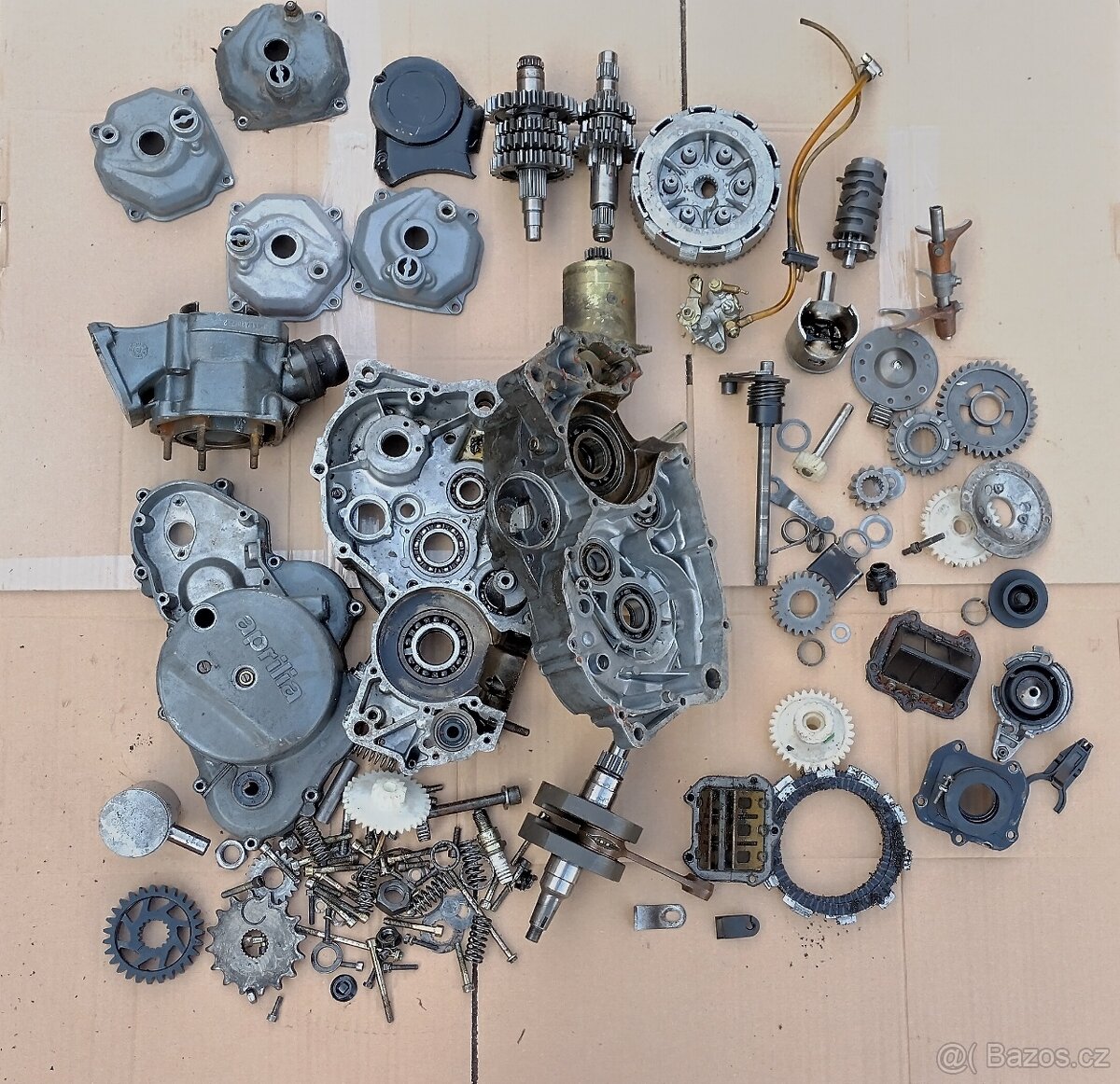 Náhradní díly Rotax 123 Aprilia AF1 RS 125