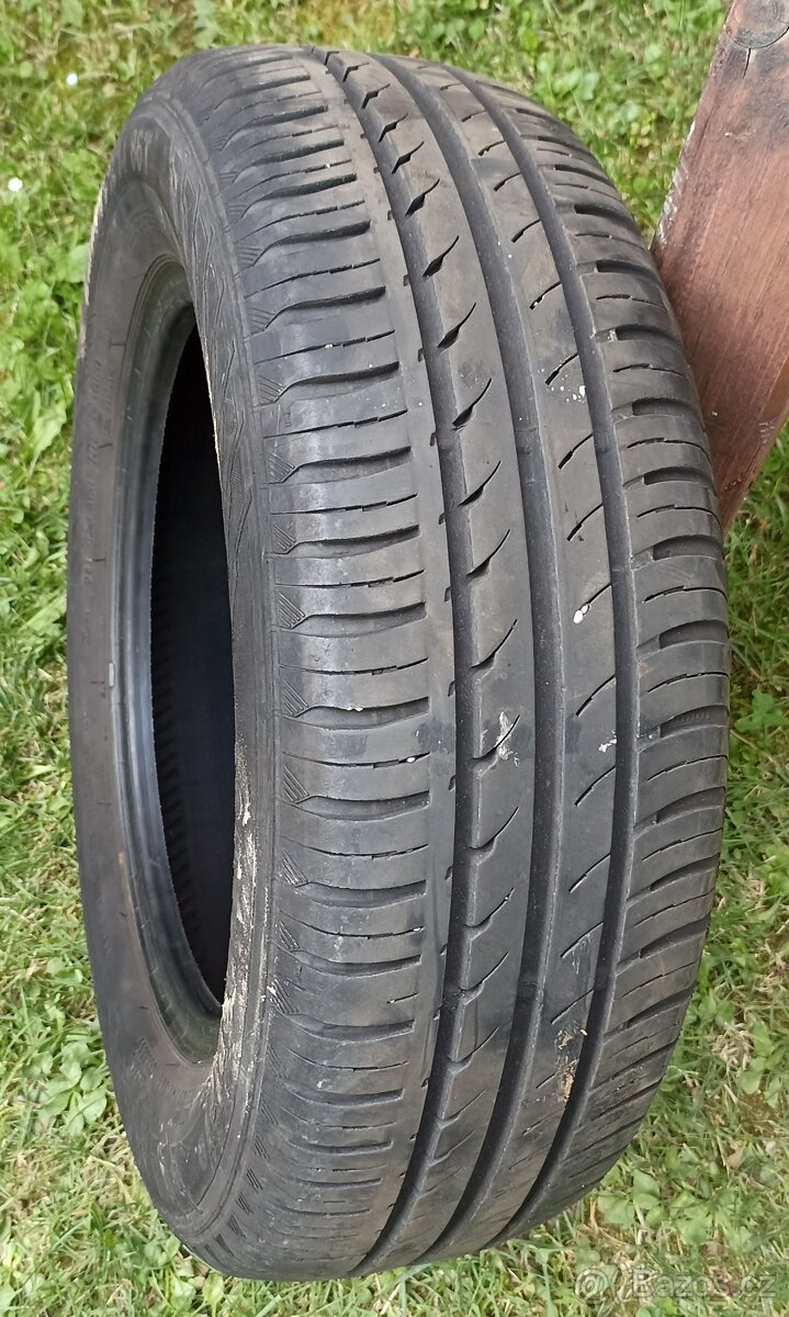 prodám 1 kus letní pneu Continental 185/55R14-020