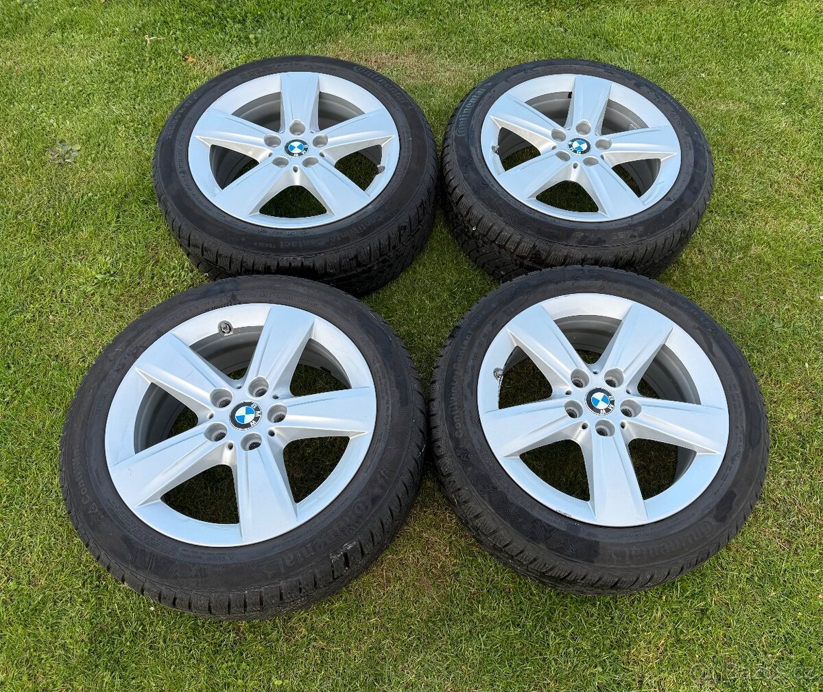 Originál BMW alu kola R17 - 5x112, zimní pneu