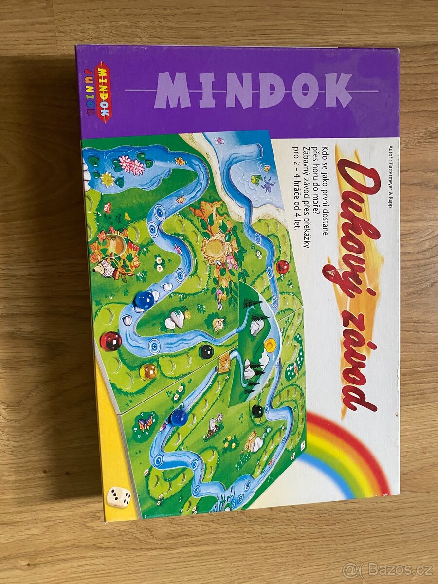 stolní hra duhový závod