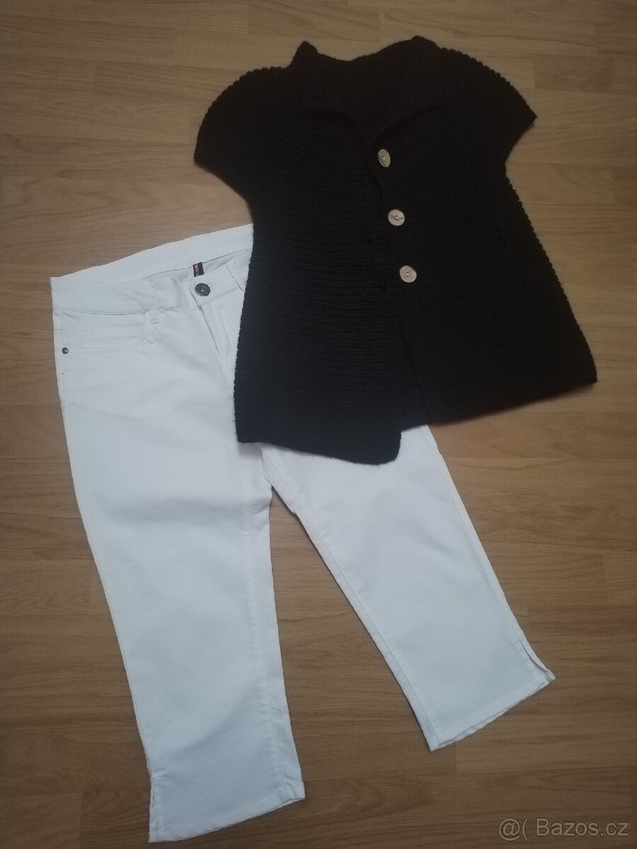 3/4 kraťasy Sam + svetřík