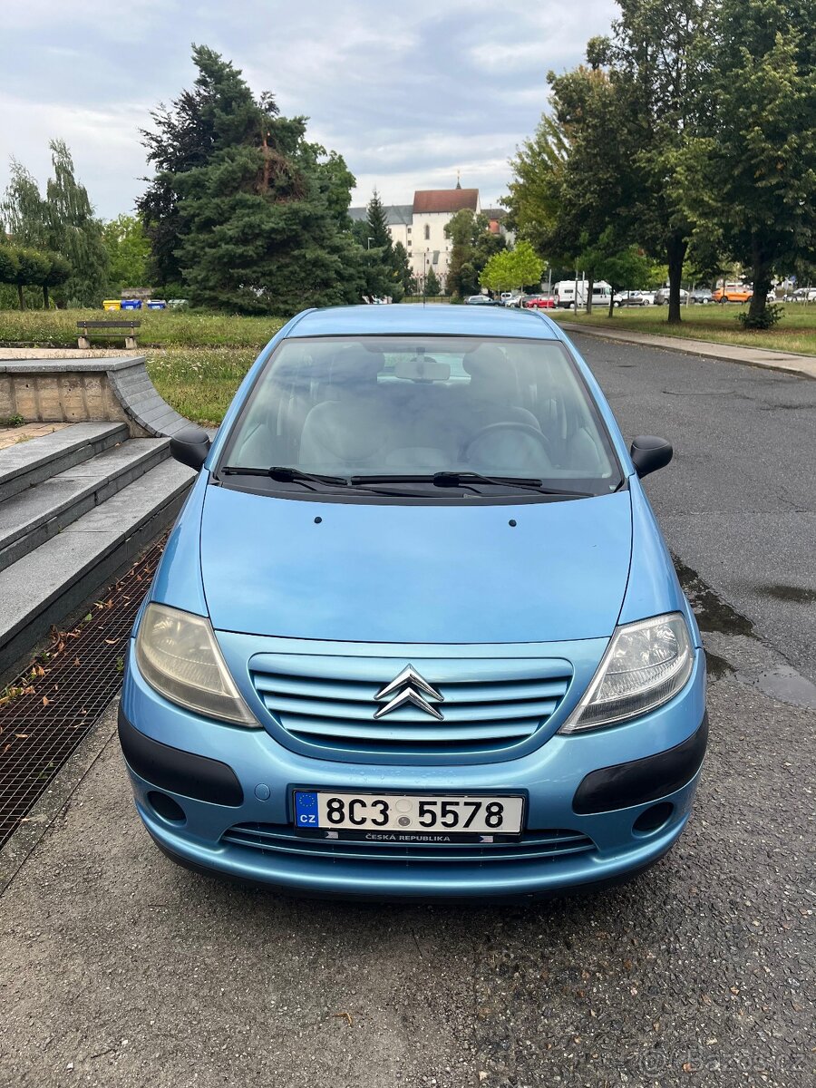 Citroën C3 1.1i, r. 2004, 44 kW, benzín – pěkný stav