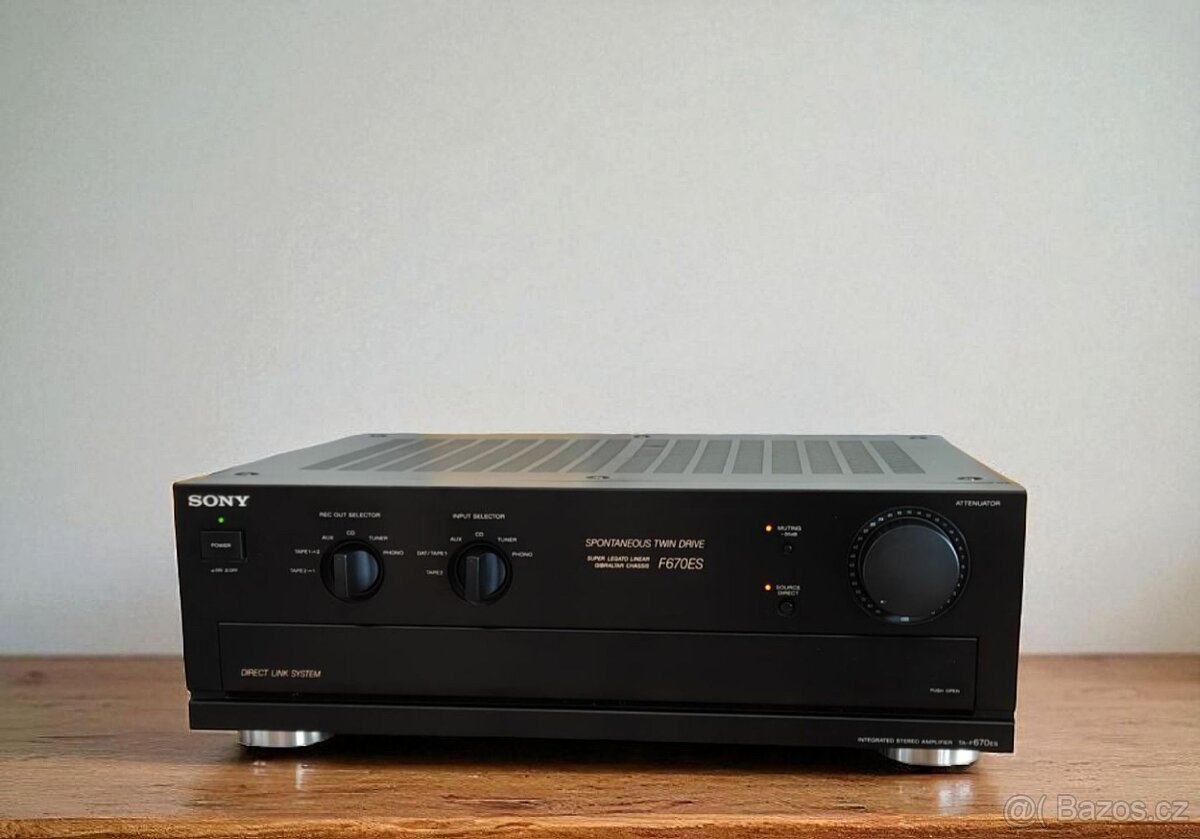 SONY TA-F670ES STEREO AMPLIFIER