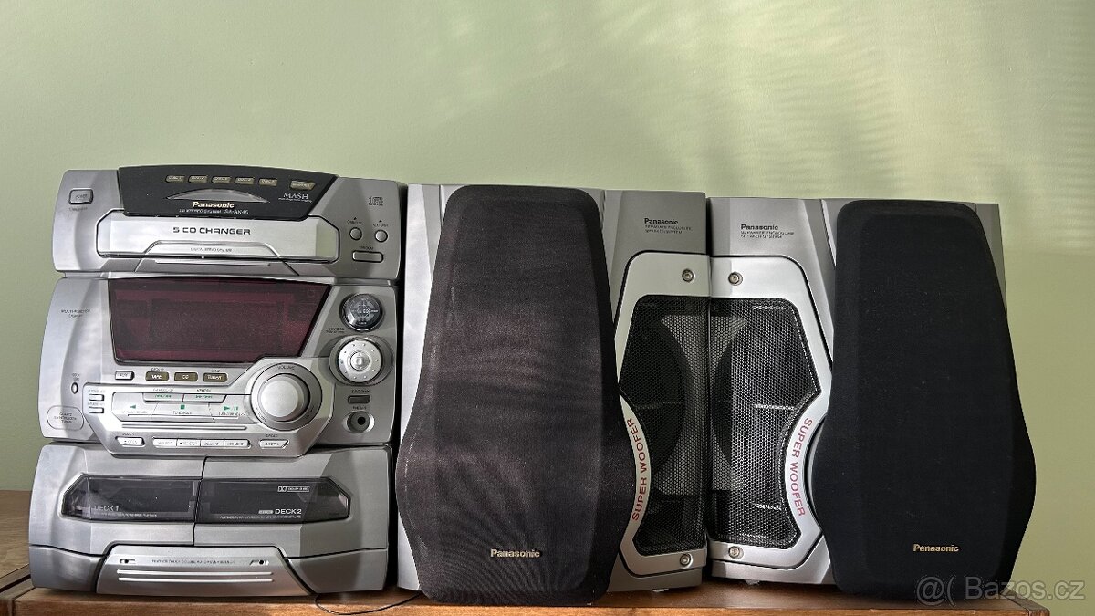 REZERVOVÁNO  Panasonic SC-AK45 Hifi věž
