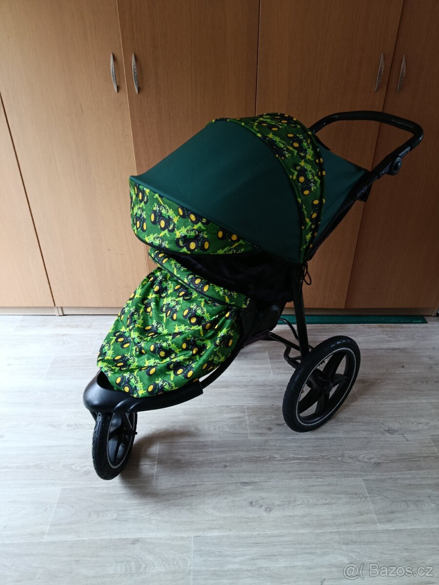 Stříška + set na Hauck Runner 2,nové k odeslání