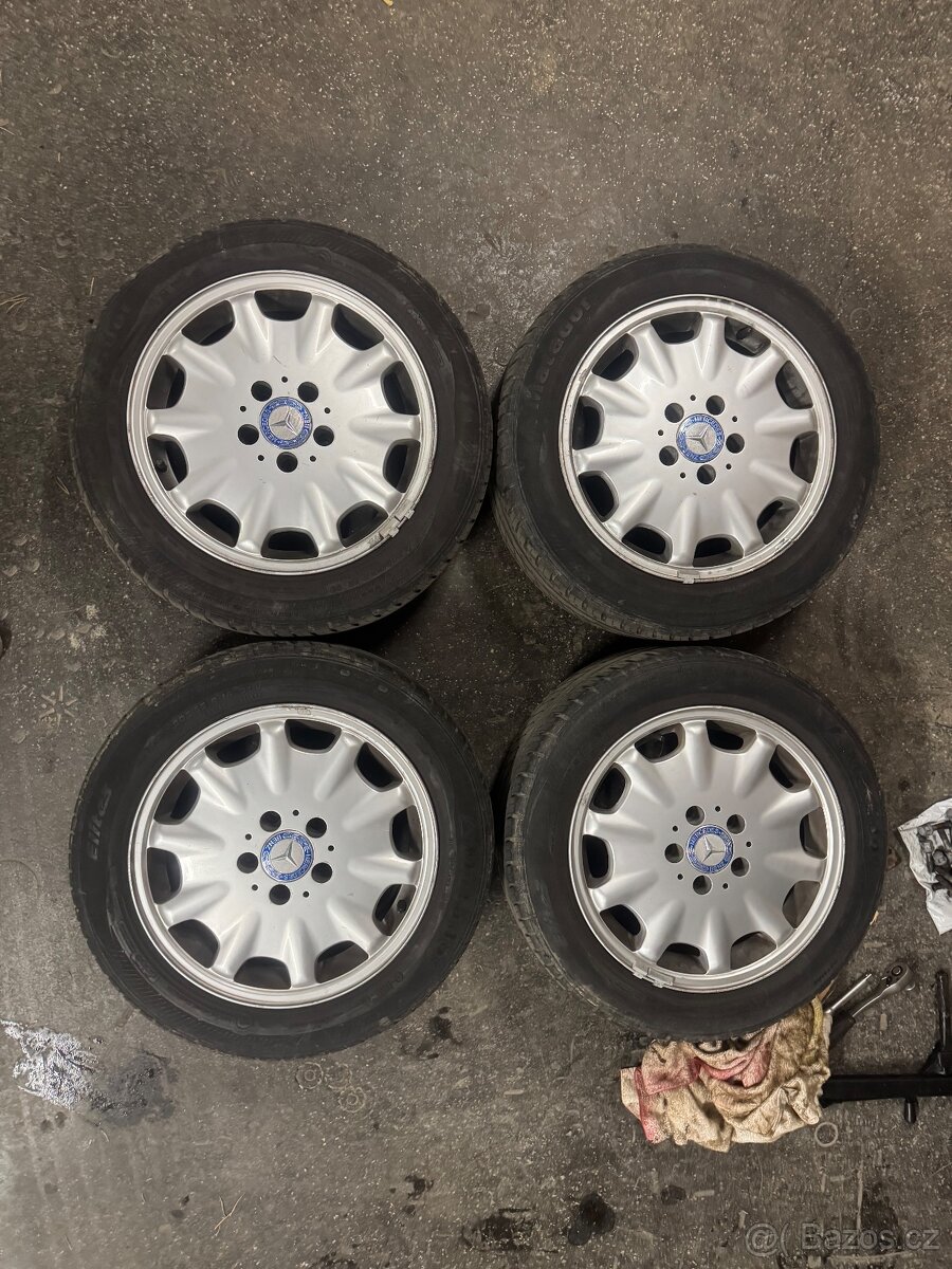 Disky Ronal MB W210 16” + letní pneu