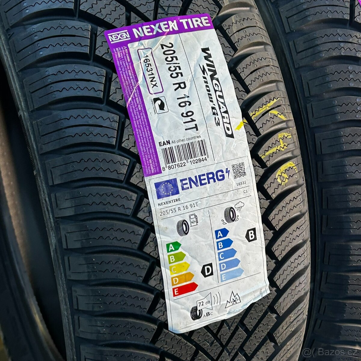 205/55 R16 91T Nexen - NOVÉ Zimní pneu