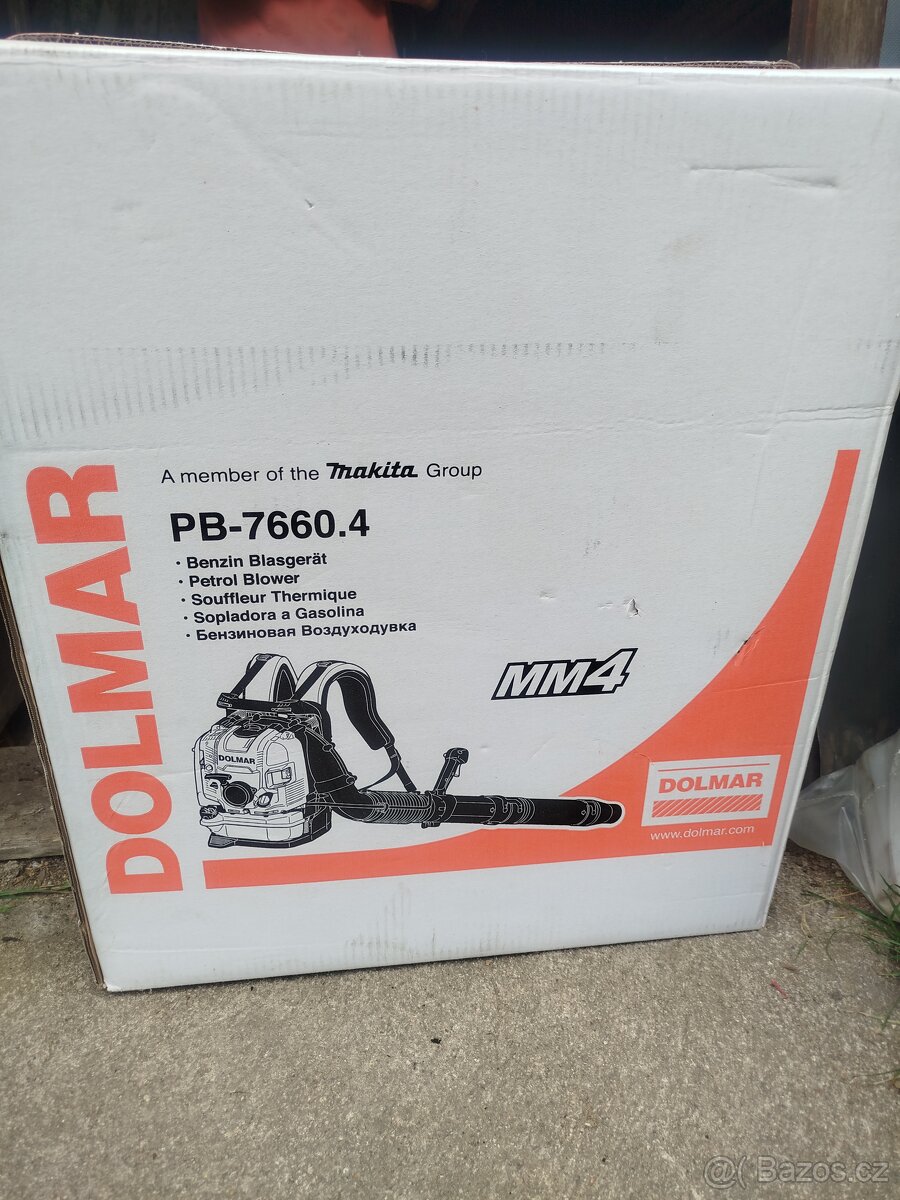 Dolmar benzínový ofukovač