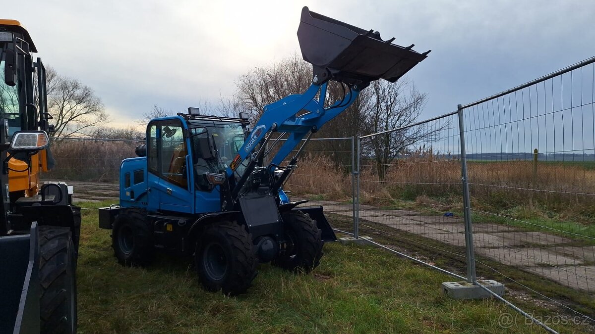 Kolový nakladač kloubový