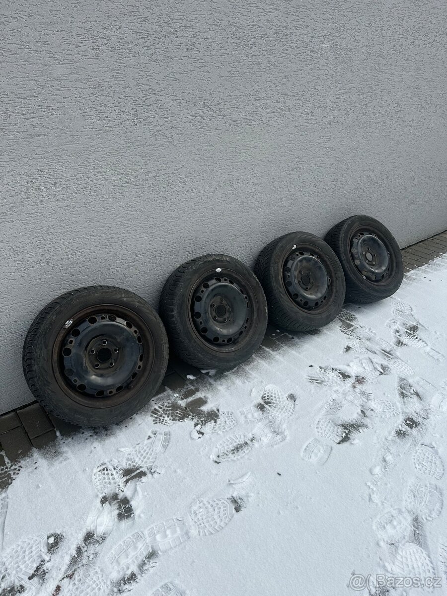 Plechové disky Škoda Fabia 5x100 r15 zimní