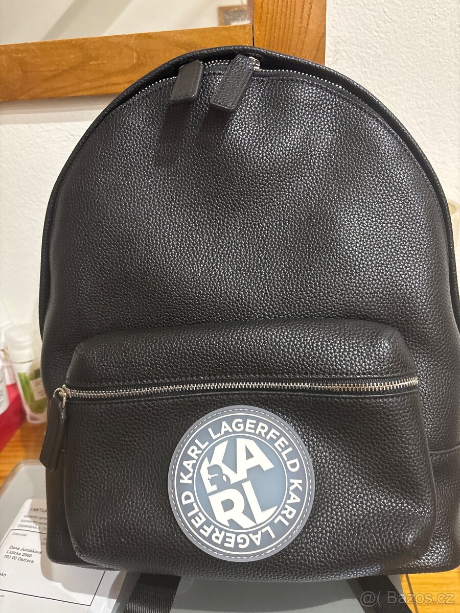 Karl Lagerfeld batoh kožený nový
