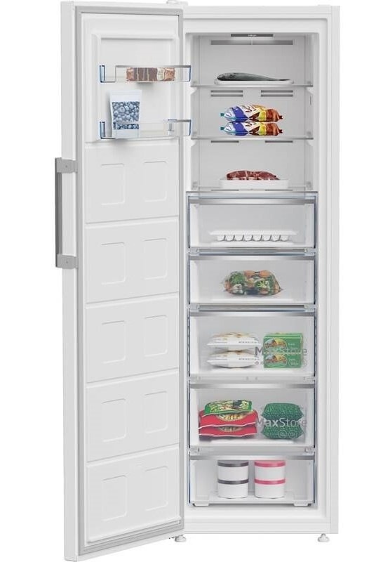 Šuplíkový NoFrost mrazák Beko B5RMFNE314W, o 3.000,- levněji