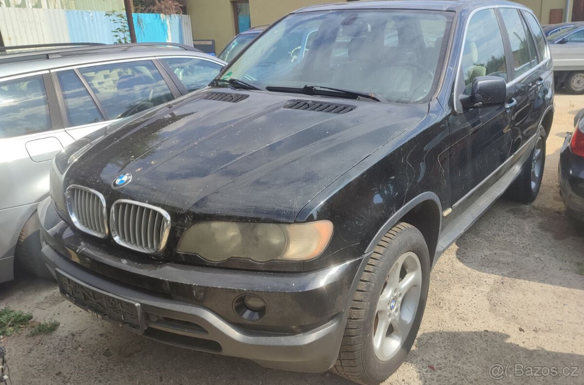 BMW x5 e53 4.4i M62 kompletní na náhradní díly NAVI