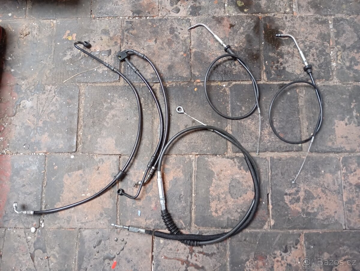 Lanka a brzdové hadice Harley Breakout fxsb 2015