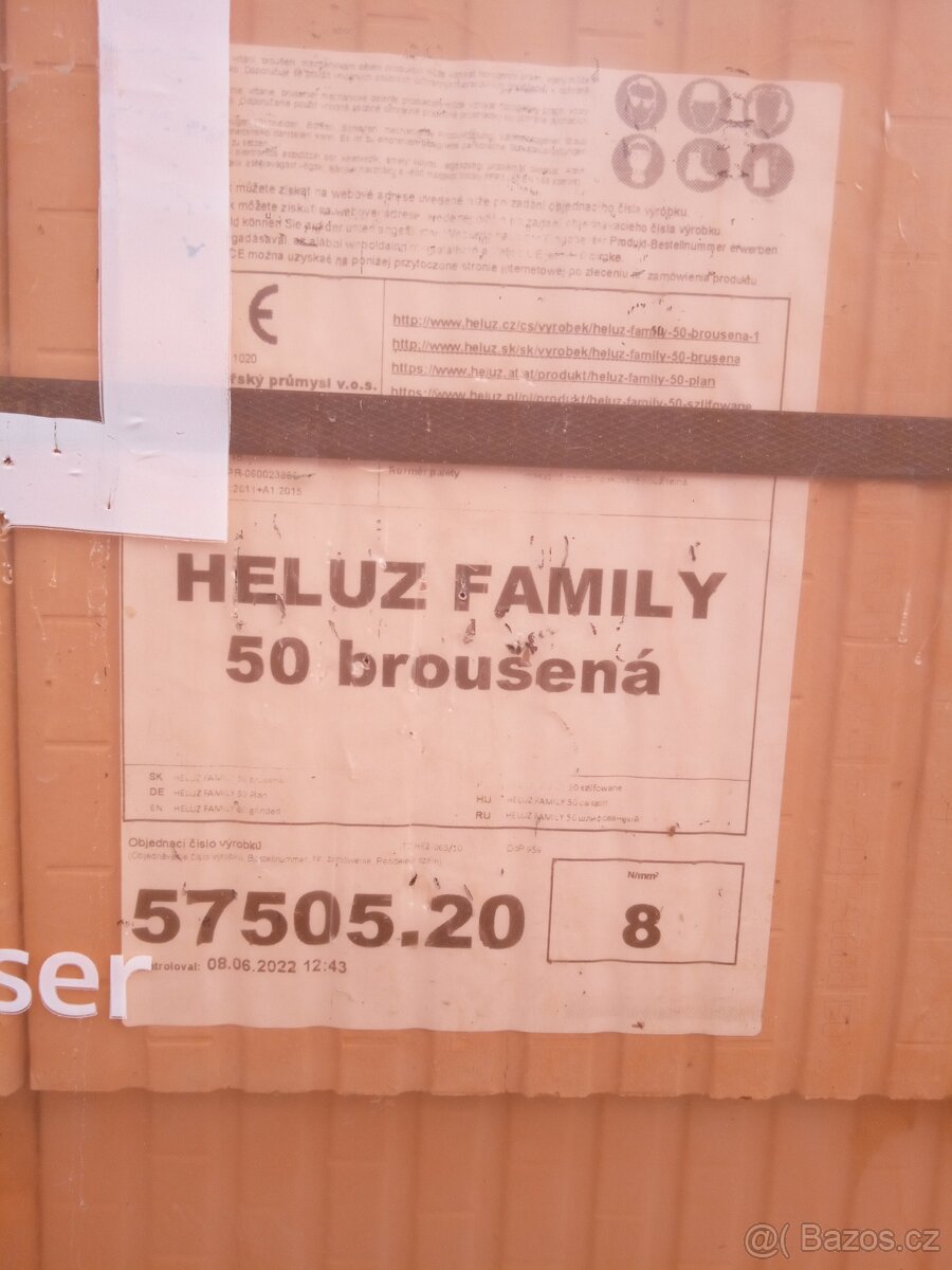 Heluz family 50 broušená