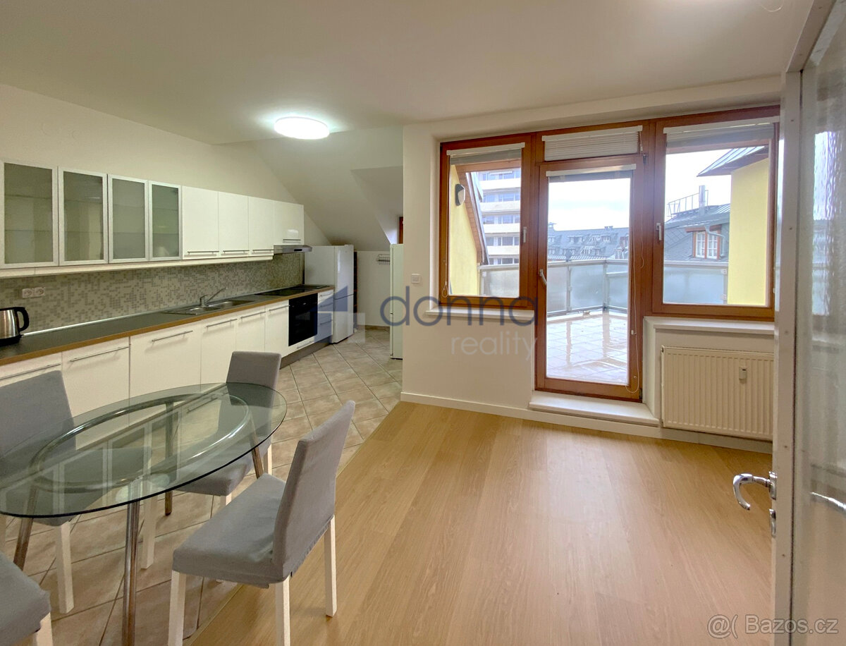 Pronájem bytu 3+kk/T, 124m2, Praha 6 - Petřiny, ul. Křenova,