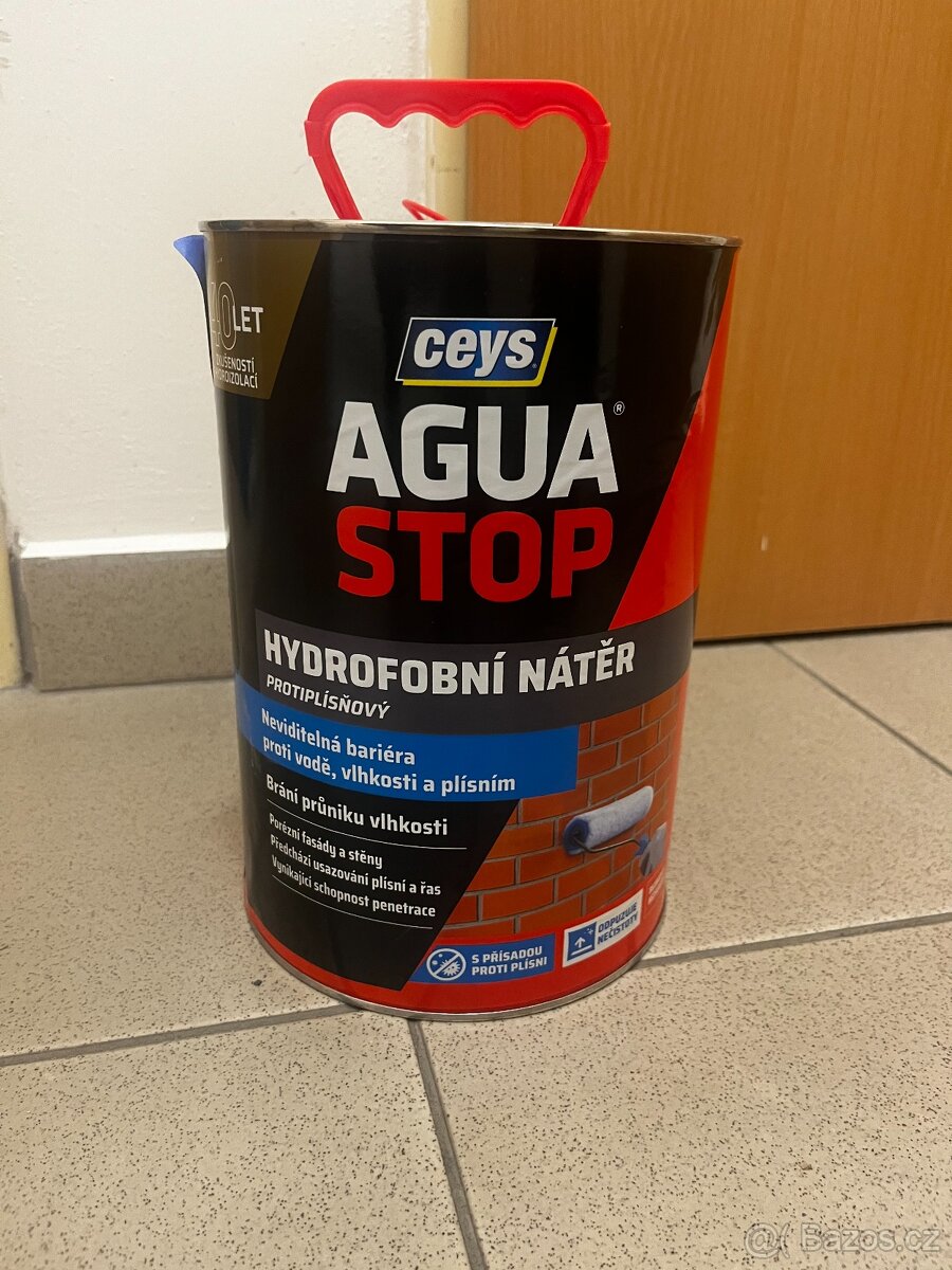 AGUA STOP - Nátěr hydrofobní protiplísňový